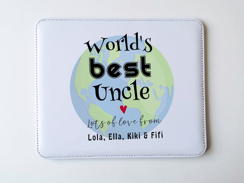 Personalised Mouse Pad Gift for Uncle