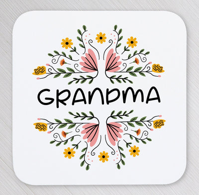 Floral Mug Gift for Grandma