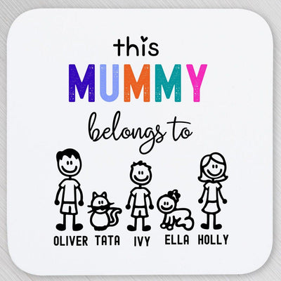 Personalised Coaster Gift for Mummy